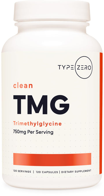 Type Zero Clean TMG Trimethylglycine Capsules (120 Servings) - Non GMO, Gluten Free Type Zero buy supplements canada