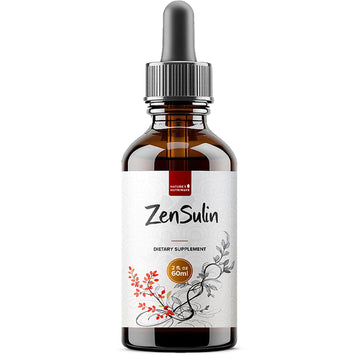 Nature’s NutriWave ZenSulin – Natural Liquid Supplement with Cinnamon, Licorice Root, Turmeric & More – 60ml, 1 Month Supply – Non-GMO, Gluten-Free, Made in USA Nature’s NutriWave buy supplements canada