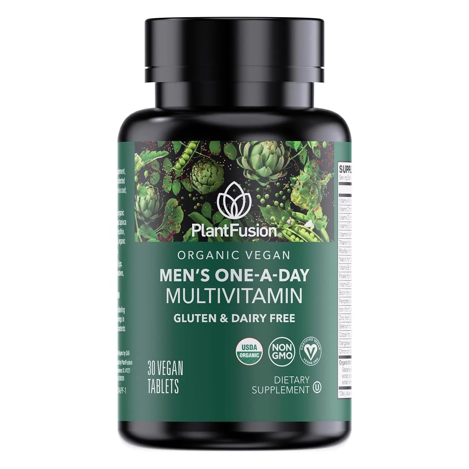 PlantFusion Organic Multivitamin for Men - One Daily Whole Food Blend Men's Multivitamin - Vegan, Non-GMO PlantFusion buy supplements canada