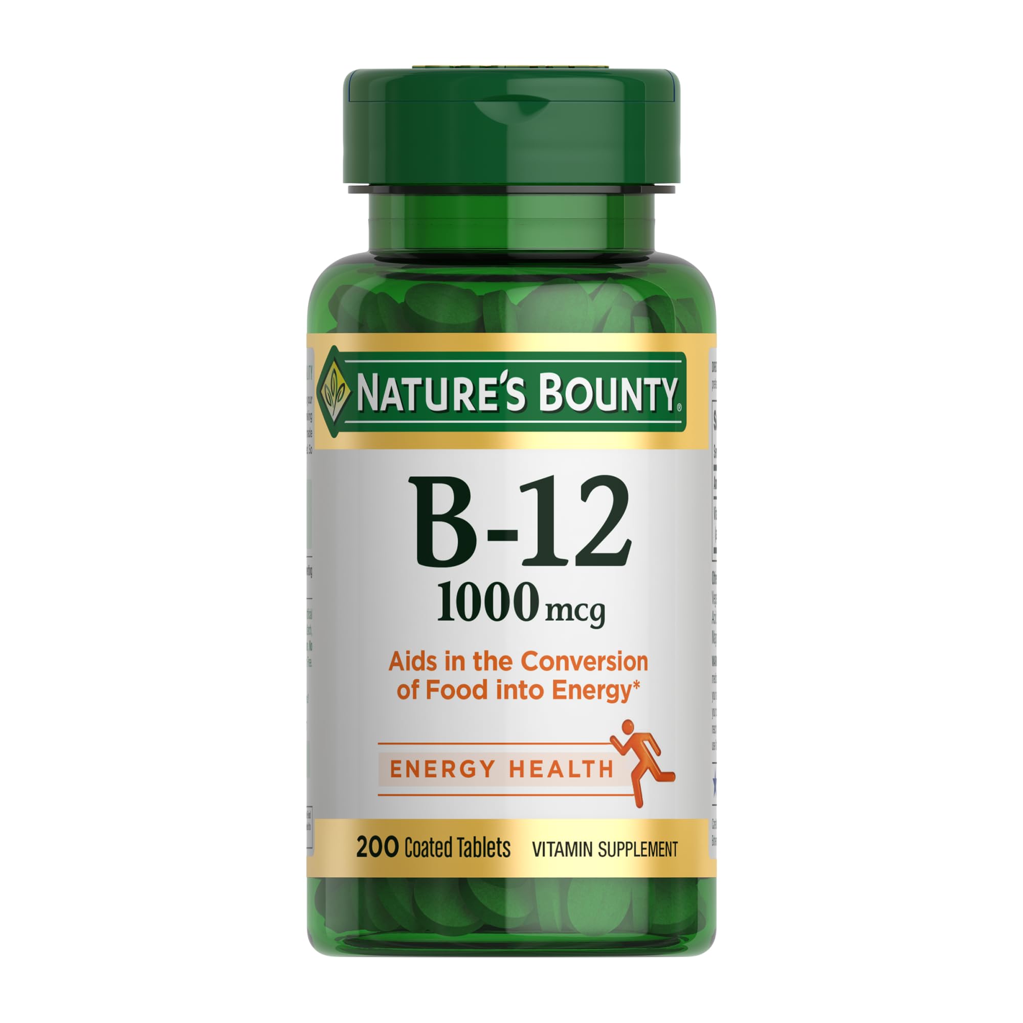 Nature's Bounty Vitamin B12 1000 mcg Supplements, Supports Energy Metabolism, 200 Ct Nature's Bounty buy supplements canada
