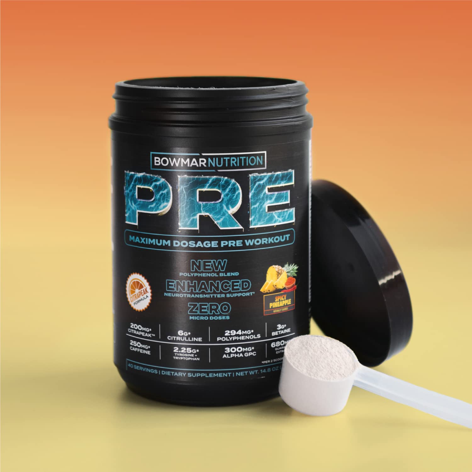 Bowmar Nutrition Pre Workout with Stimulants, Pre Workout Powder, Pump Supplement BOWMAR NUTRITION buy supplements canada