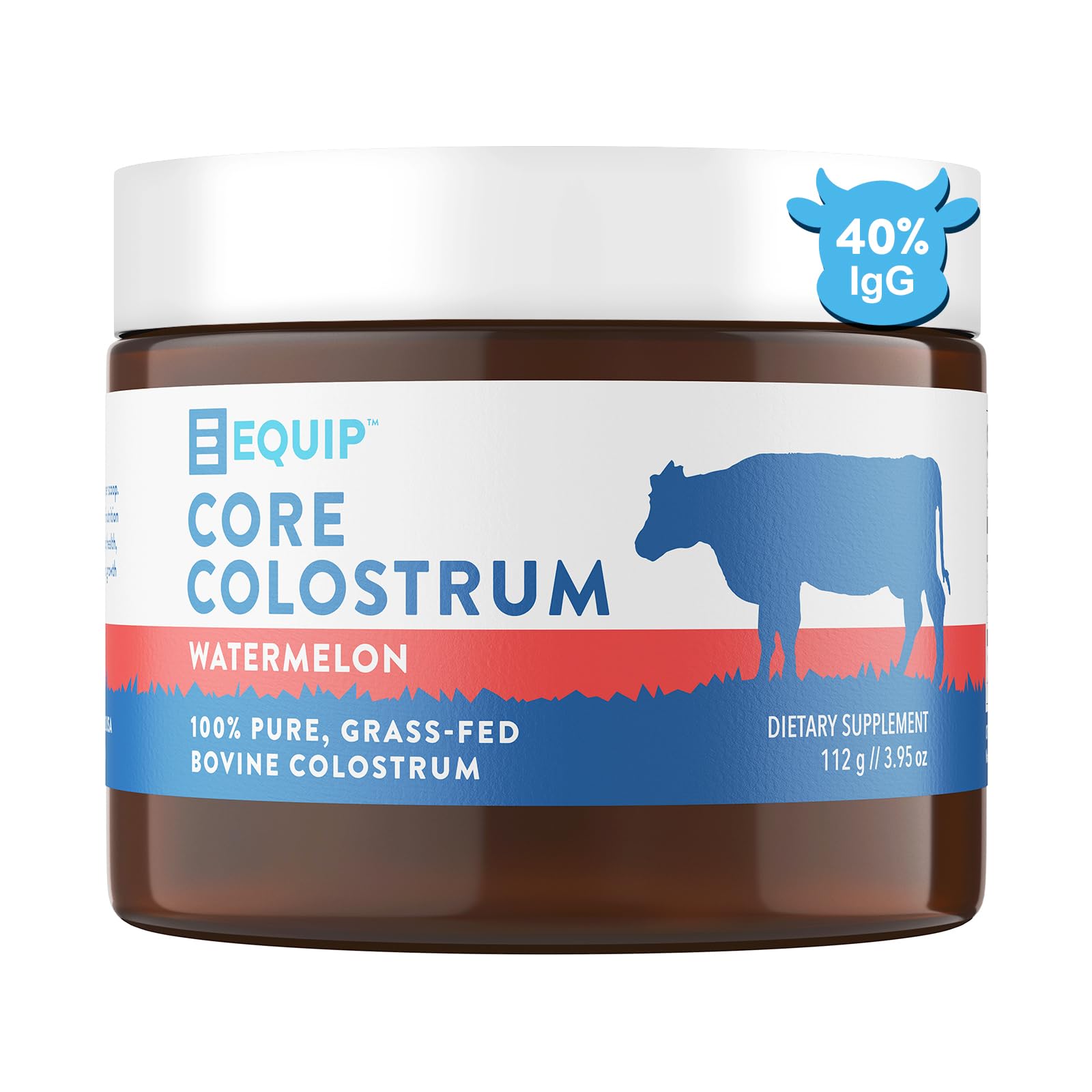 Equip Foods Core Colostrum - 100% Grass Fed Colostrum Powder 3,000mg, 40% IgG Equip buy supplements canada