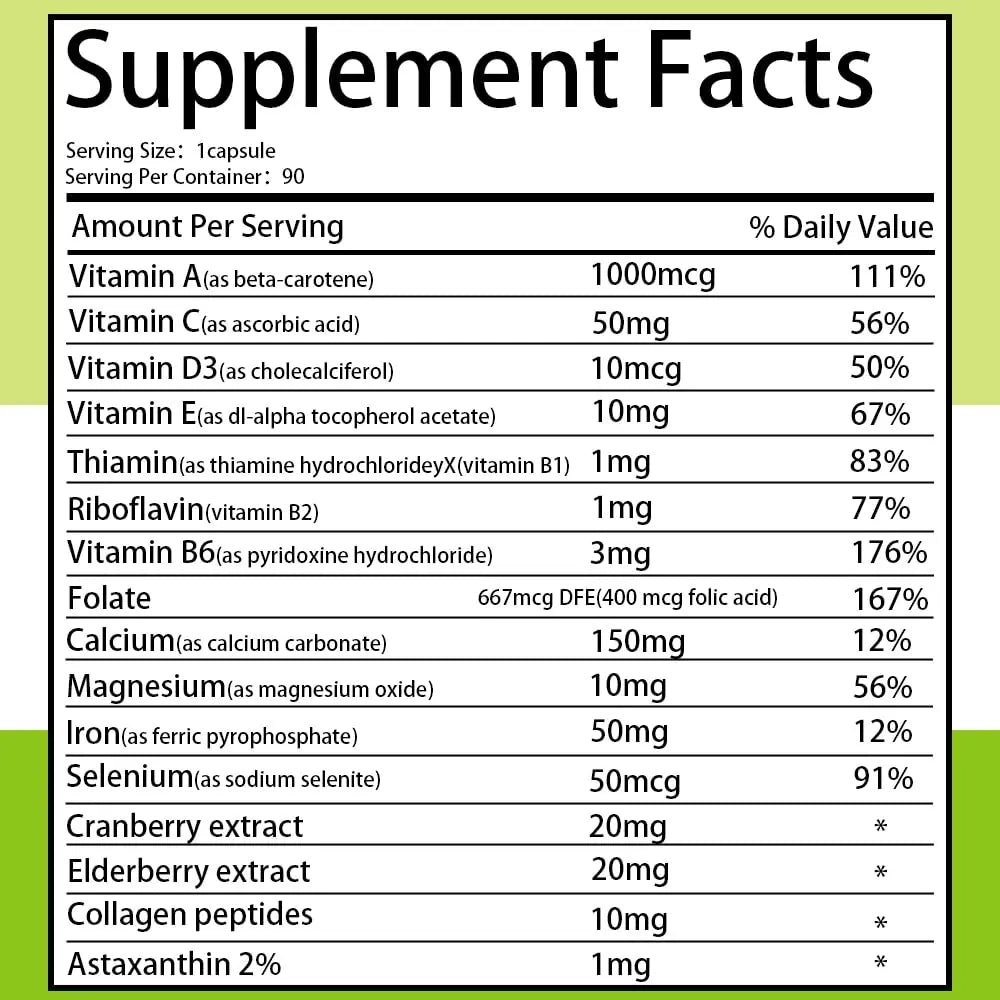 SEMAL Daily Multivitamin & Multimineral Supplement for Women (90 Capsules) SEMAL buy supplements canada