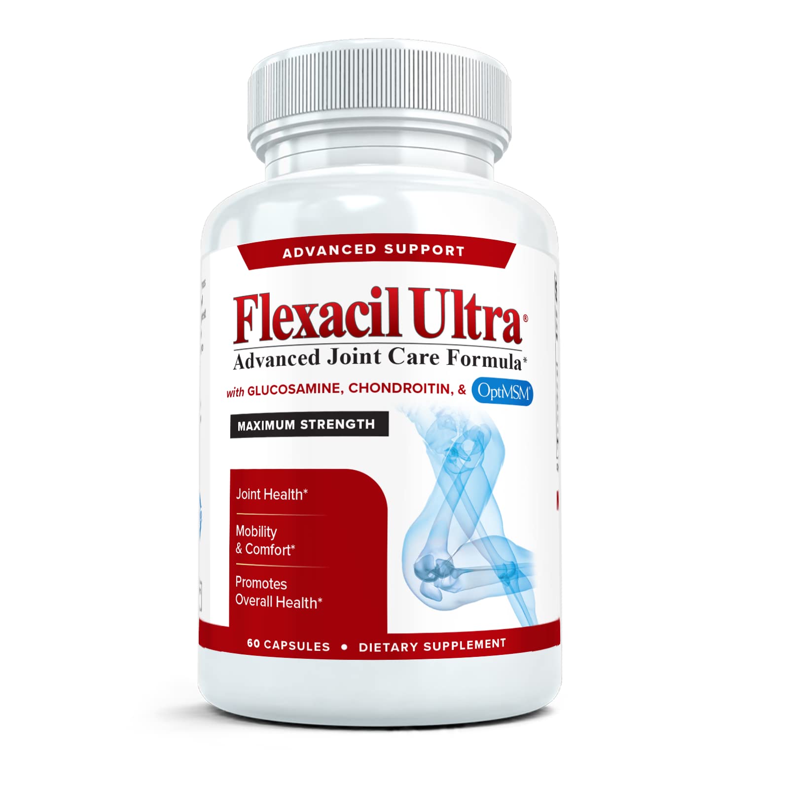 Flexacil Ultra (3 Bottles) Maximum Strength Joint Health & Support Supplement | Glucosami Flexacil Ultra buy supplements canada