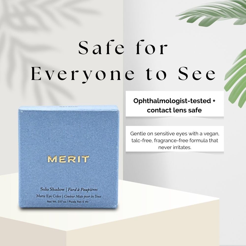 MERIT Solo Shadow Cream-to-Powder Soft Matte Eyeshadow Vachetta Merit buy supplements canada