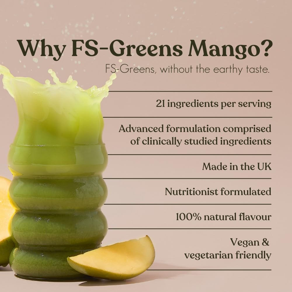 FS-Greens | 21 Advanced Greens, Superfoods, and Adaptogens Including KSM-66 Free Soul buy supplements canada