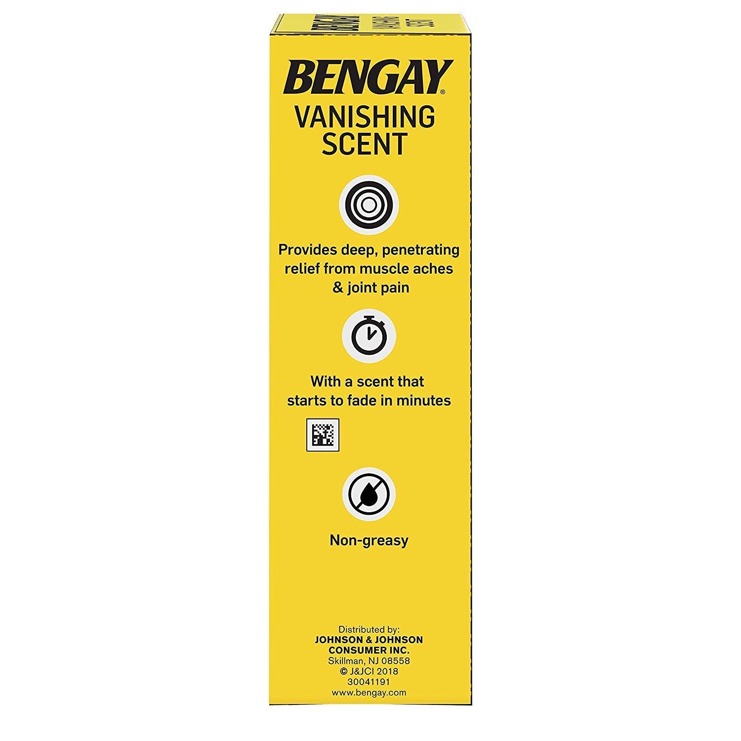 Bengay Menthol 2.5% Topical Analgesic Gel Vanishing Scent 2oz Bengay buy supplements canada