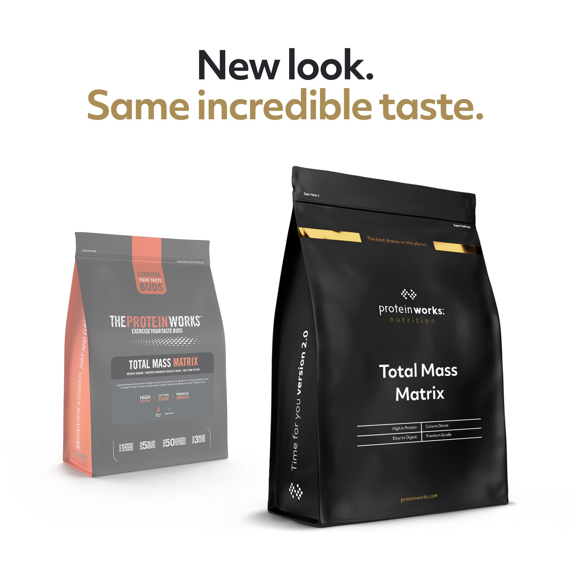 Protein Works - Total Mass Matrix Mass Gainer | High Calorie Protein Powder Protein Works buy supplements canada