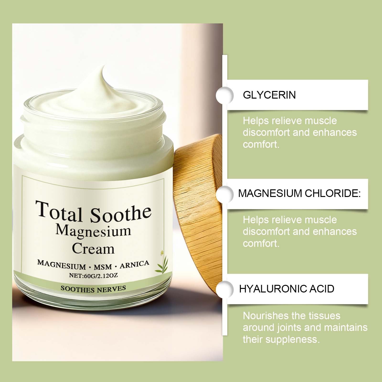 MQN Magnesium Joint Cream with Mineral Delivery Formula & Arnica – Fast Absorbing, Non-Greasy Topical for Everyday Joint & Muscle Relaxation MQN buy supplements canada