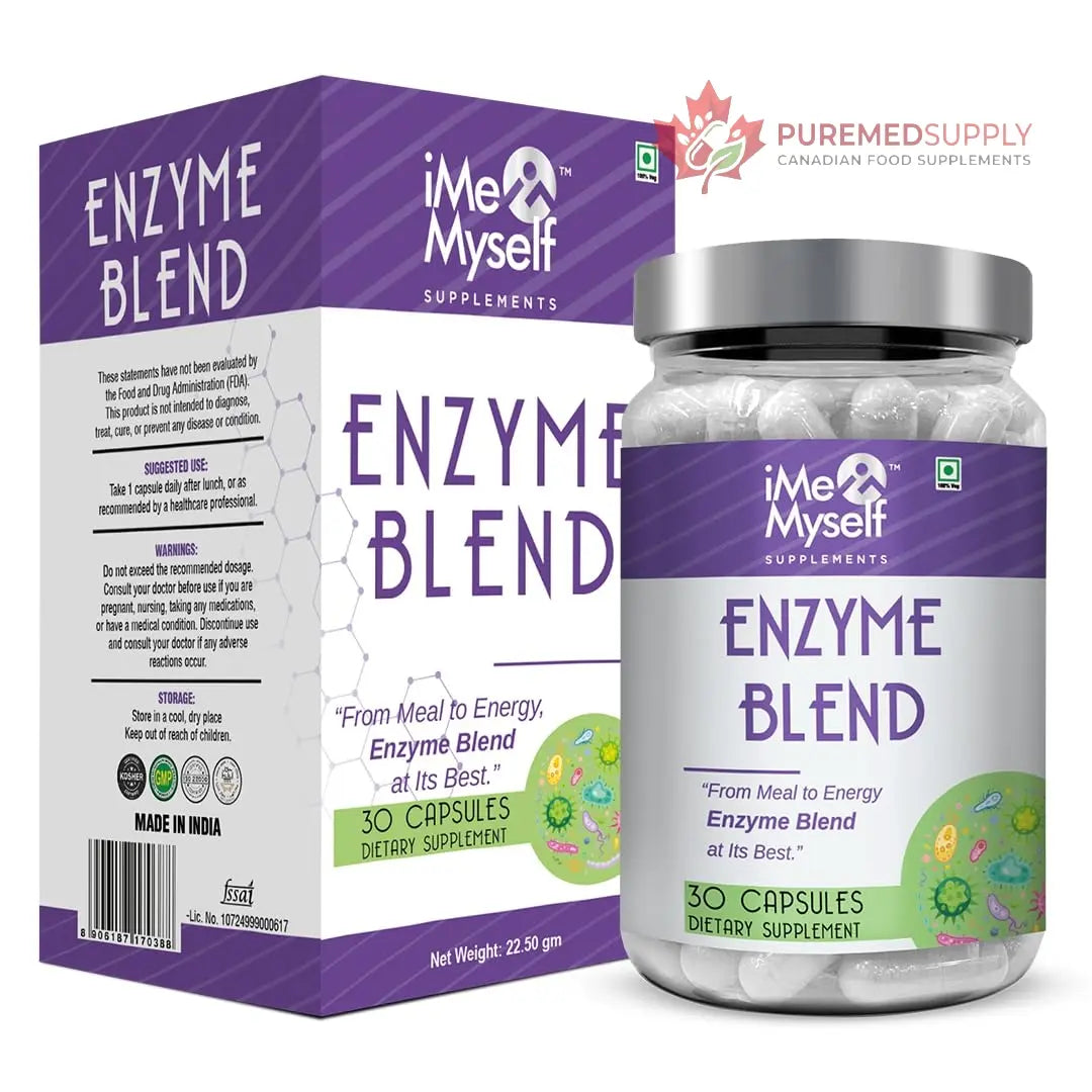 iMeMyself Enzyme Blend | 30 Veg Capsules iMeMyself buy supplements canada