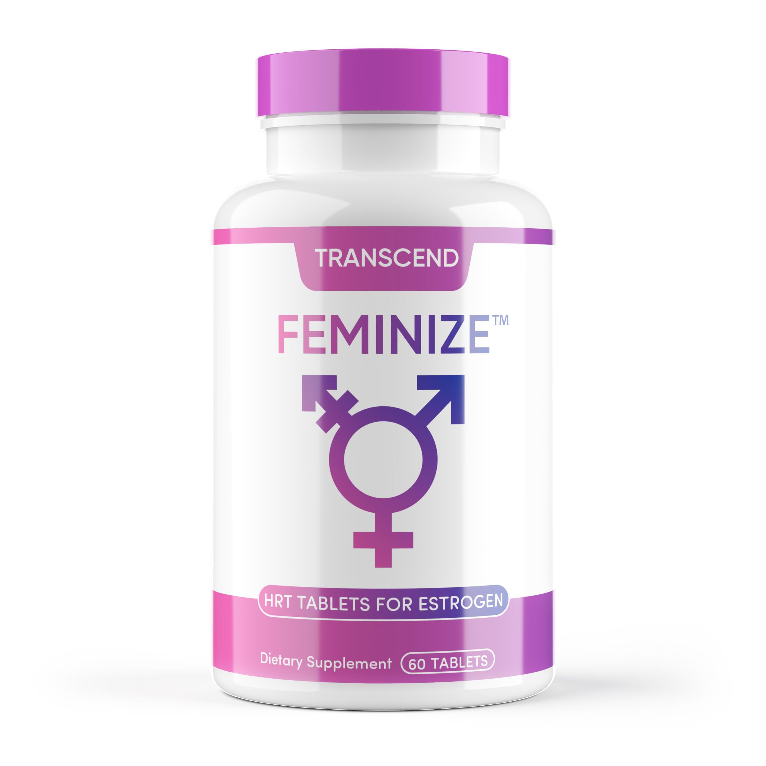 FEMINIZE Transcend HRT Pills for Estrogen - Potent HRT Estrogen Complex - Big Breats Soft Skin Feminizer FEMINIZE buy supplements canada