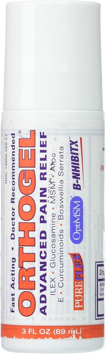 Orthogel Advanced Pain Relief Gel Roll On, 3 oz. Orthogel buy supplements canada