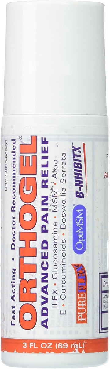 Orthogel Advanced Pain Relief Gel Roll On, 3 oz. Orthogel buy supplements canada