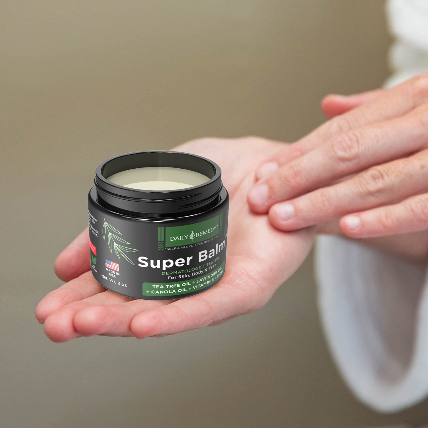 DAILY REMEDY Tea Tree Oil Extra Strength Super Balm - Athletes Foot Cream Combats DAILY REMEDY buy supplements canada