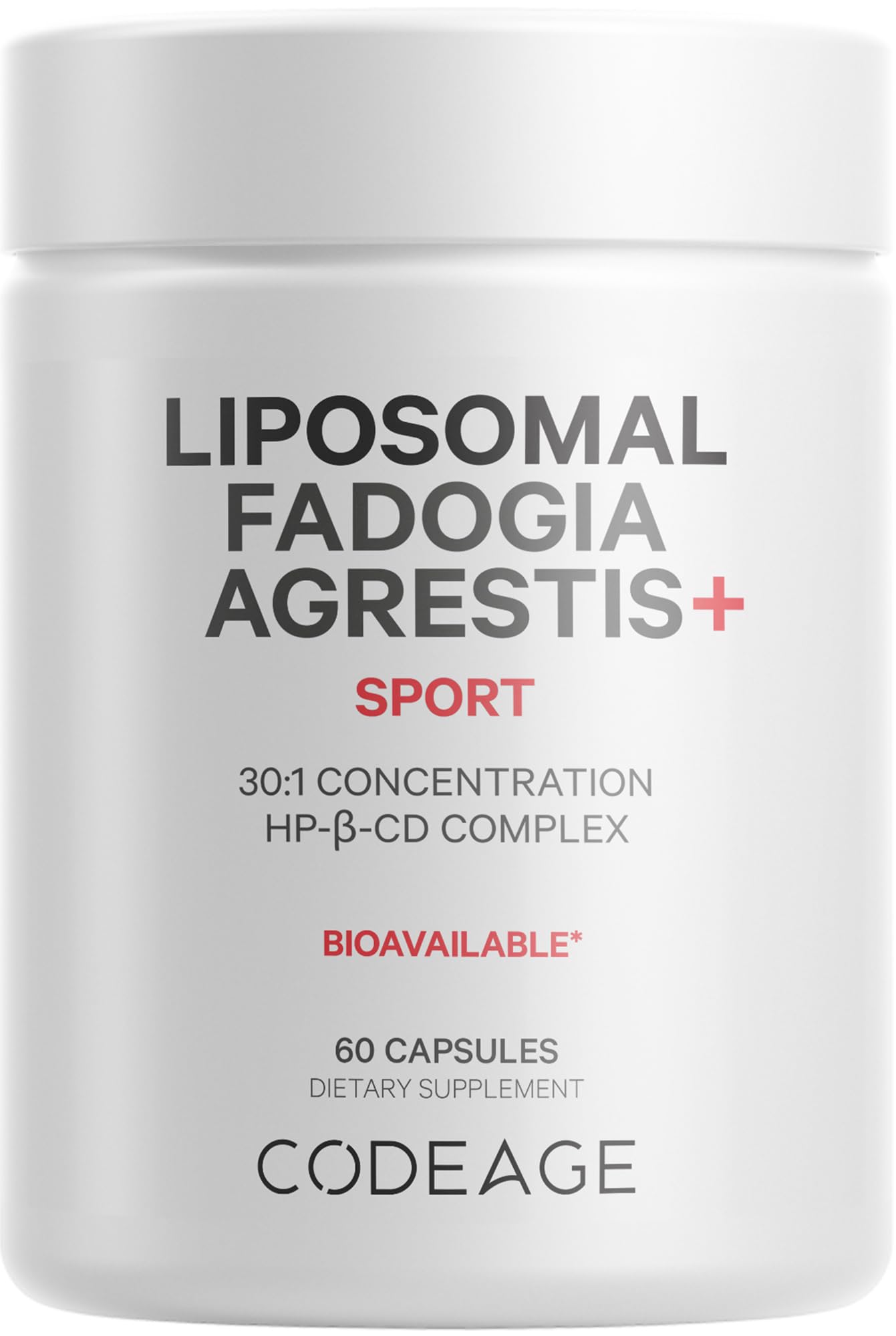 Codeage Liposomal Fadogia Agrestis 600mg Supplement - Fadogia Agrestis 30:1 Extract, Vitamin D3, Zinc, Fenugreek, BioPerine Black Pepper - 2-Month Supply - Liposomal Delivery - Non-GMO, 60 Capsules Codeage buy supplements canada
