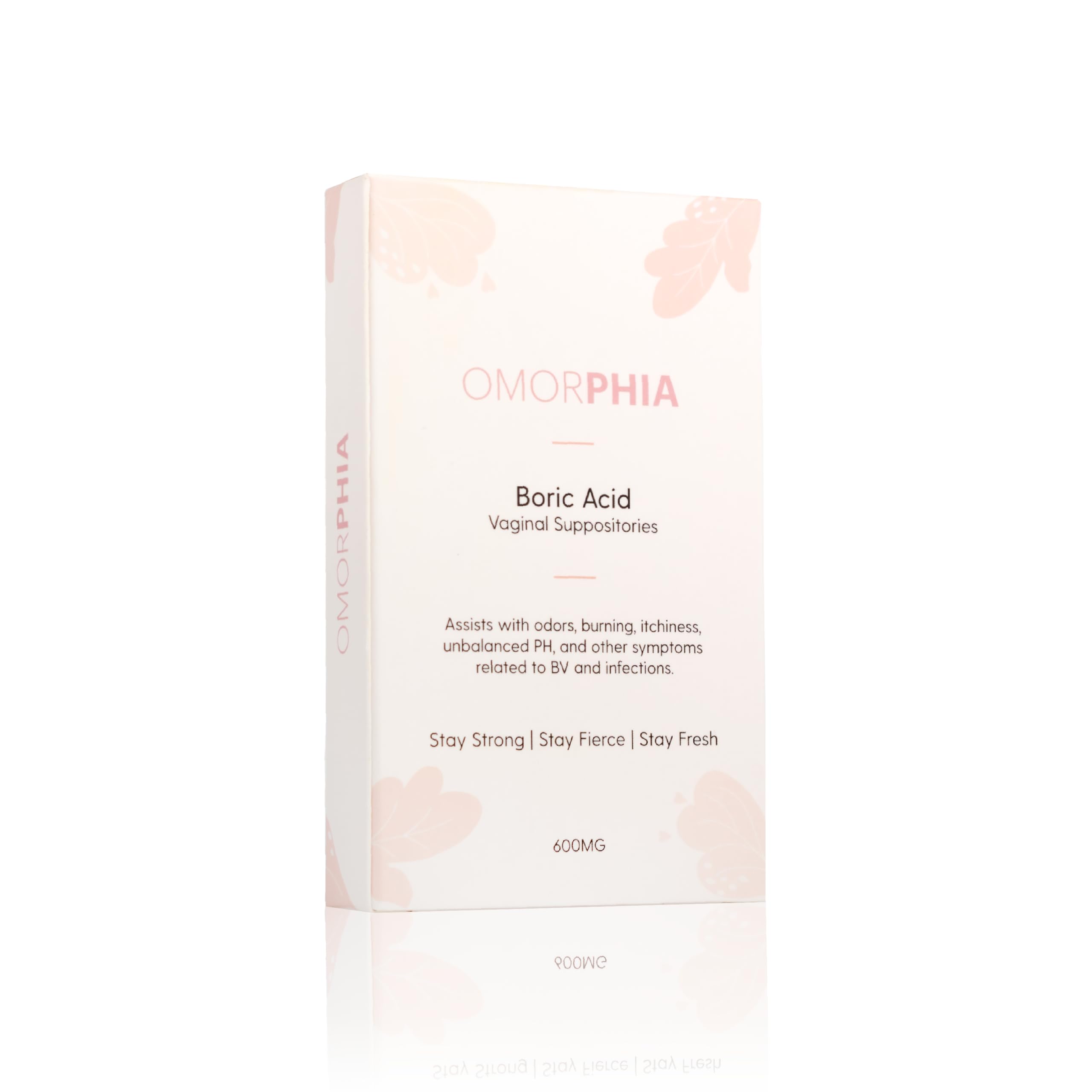 Omorphia Boric Suppositories - Powerful and Effective Approach - Promotes a Healthy Enviroment Shop Omorphia buy supplements canada
