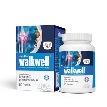 Royal Bee Walkwell Capsules – 60 Capsules – Supports Joint Pain & Inflammation Relief · Useful in Osteoarthritis · Promotes Flexibility & Mobility · Clinically Studied Herbal Ingredients Generic buy supplements canada