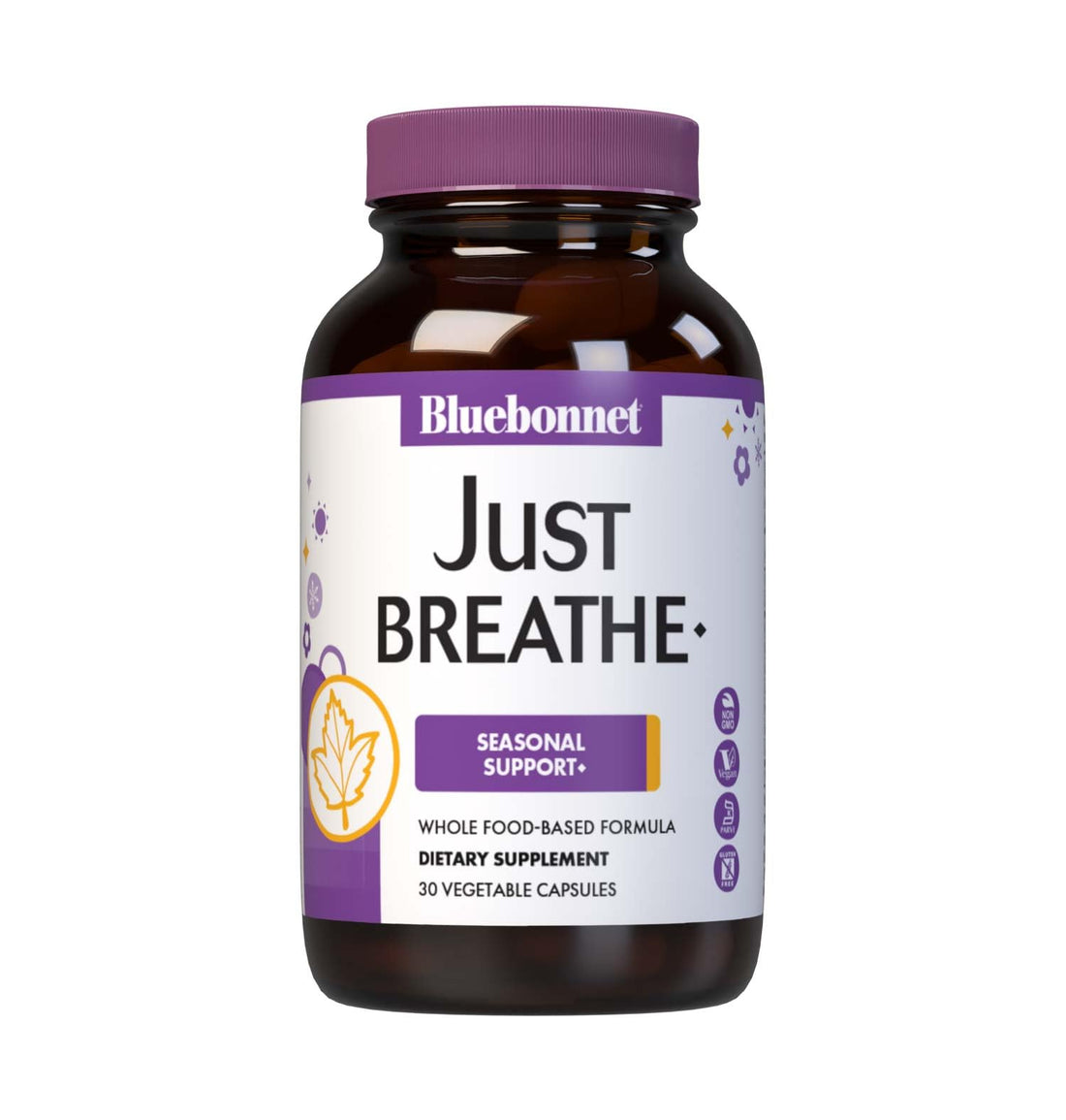 Bluebonnet Nutrition JustBreathe, Seasonal Support*, Non-GMO, Kosher Certified, Gluten-Free, Soy-Free, Dairy-Free, 30 Vegetable Capsules, 15 Servings BlueBonnet buy supplements canada