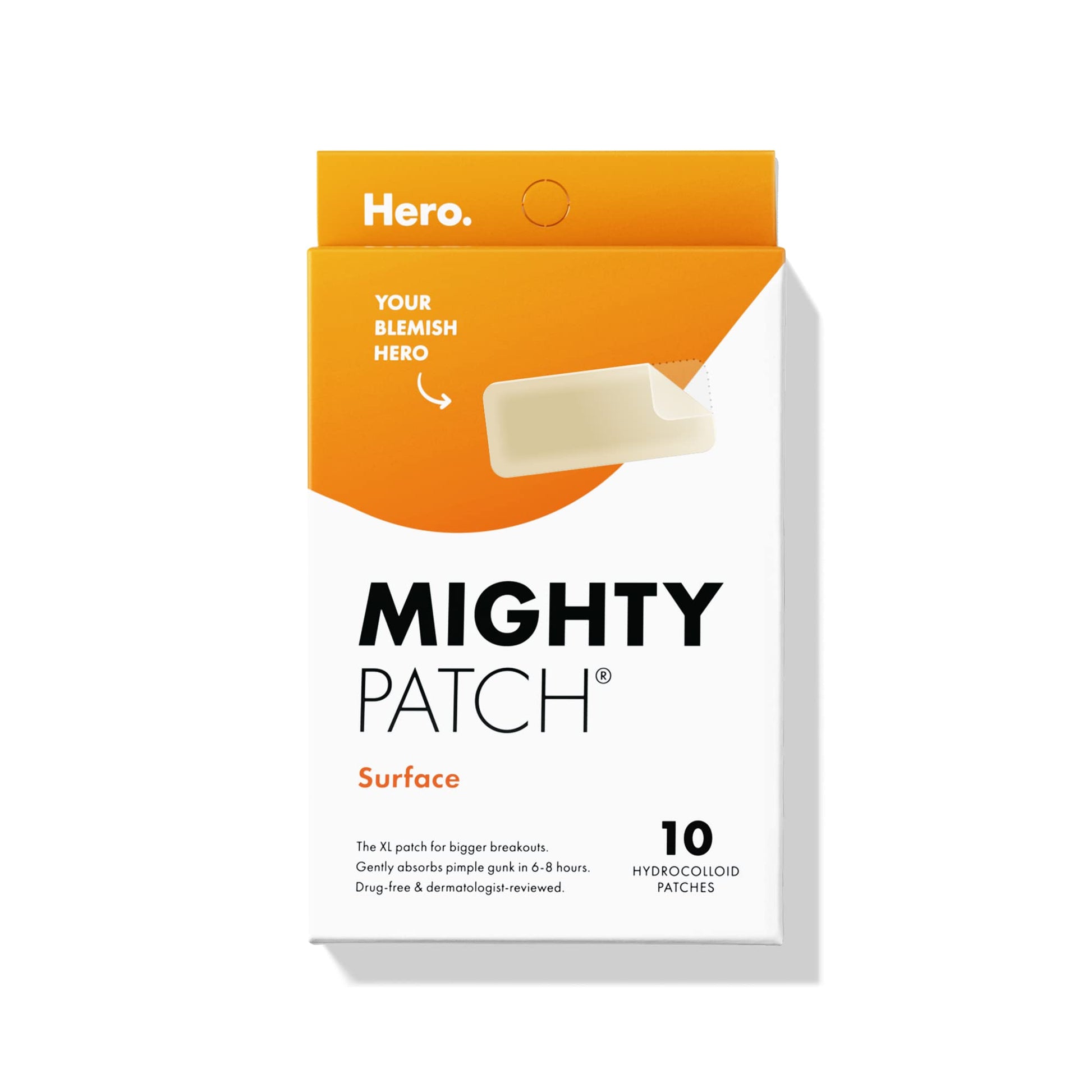 Mighty Patch™ Surface patch from Hero Cosmetics - Hydrocolloid Spot Patch for Body Mighty Patch buy supplements canada