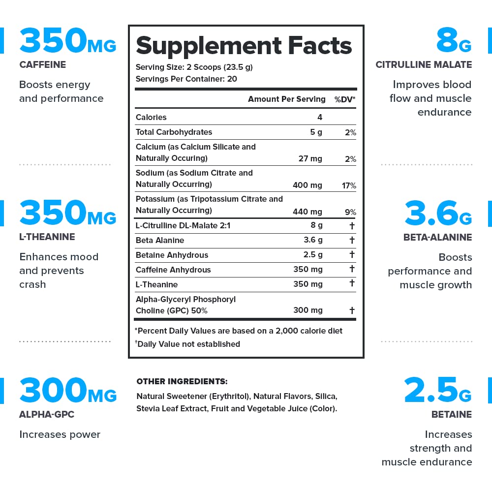 LEGION Pulse Pre Workout Supplement - All Natural Nitric Oxide Preworkout Drink to Boost LEGION buy supplements canada