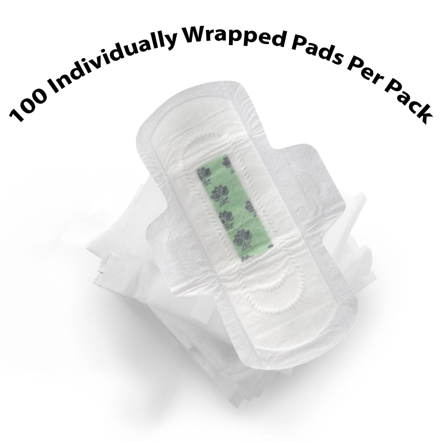 100 Bulk Pads with Wings Individually Wrapped for Women Homeless, Postpartum, Hospitals Trail maker buy supplements canada