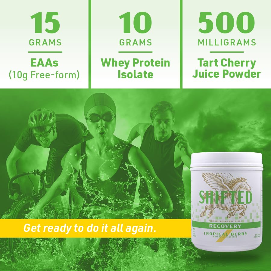 SHIFTED Whey Protein Isolate Protein Powder Post Workout Recovery Drink Mix SHIFTED buy supplements canada