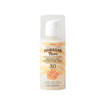 Hawaiian Tropic Weightless Hydration Lotion Sunscreen for Face SPF 30, 1.7oz | Travel Size Hawaiian Tropic buy supplements canada