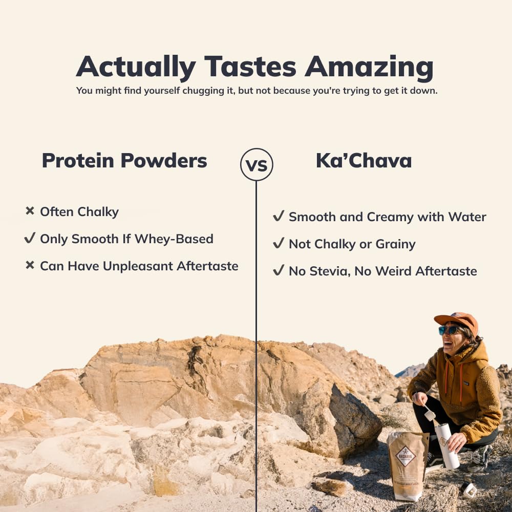 Ka’Chava All-In-One Nutrition Shake Blend, Vanilla, 85+ Superfoods, Nutrients & Plant Ka'Chava buy supplements canada