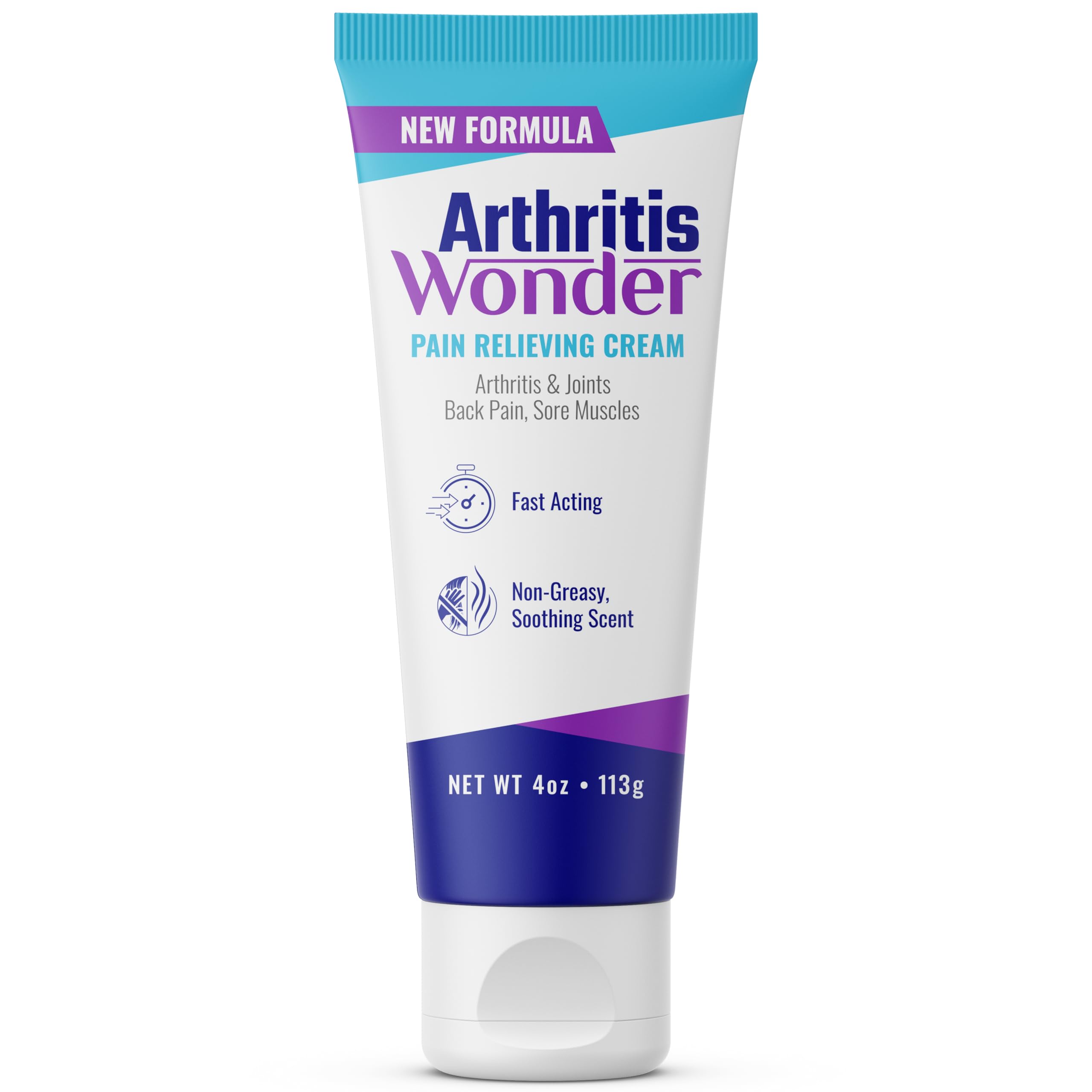 Arthritis Wonder Pain Relief Cream, 4 oz – Arthritis Pain Relief Cream for Hand, Knee, Foot and Wrist Joints – Fast-Acting, Deep Penetrating, Non-Greasy Formula with Natural Wogonin Arthritis Wonder buy supplements canada
