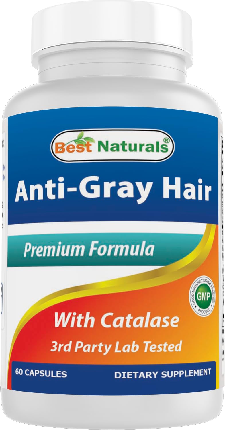 Best Naturals Anti Gray Hair Formula, 60 Count Best Naturals buy supplements canada