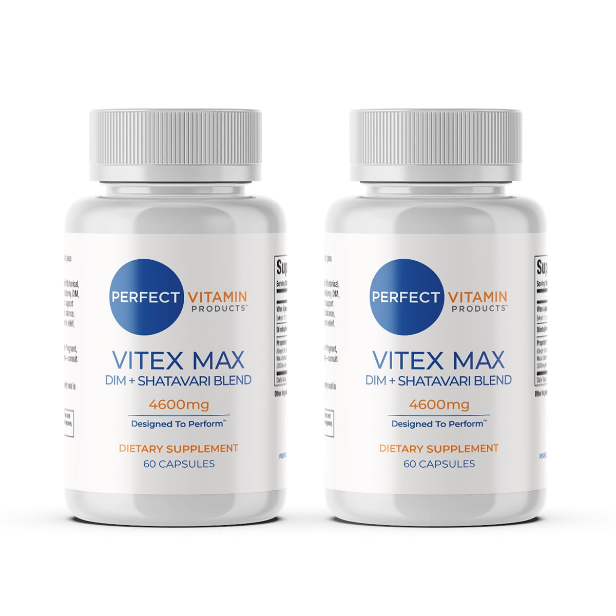 Perfect Vitamin Products Vitex Max DIM + Shatavari – Hormone Balance & Menopause Support for Women – Vegan Blend with Adaptogens for Mood, Cycle & Stress Relief – 4600mg (2-Pack) Perfect Vitamin Products buy supplements canada