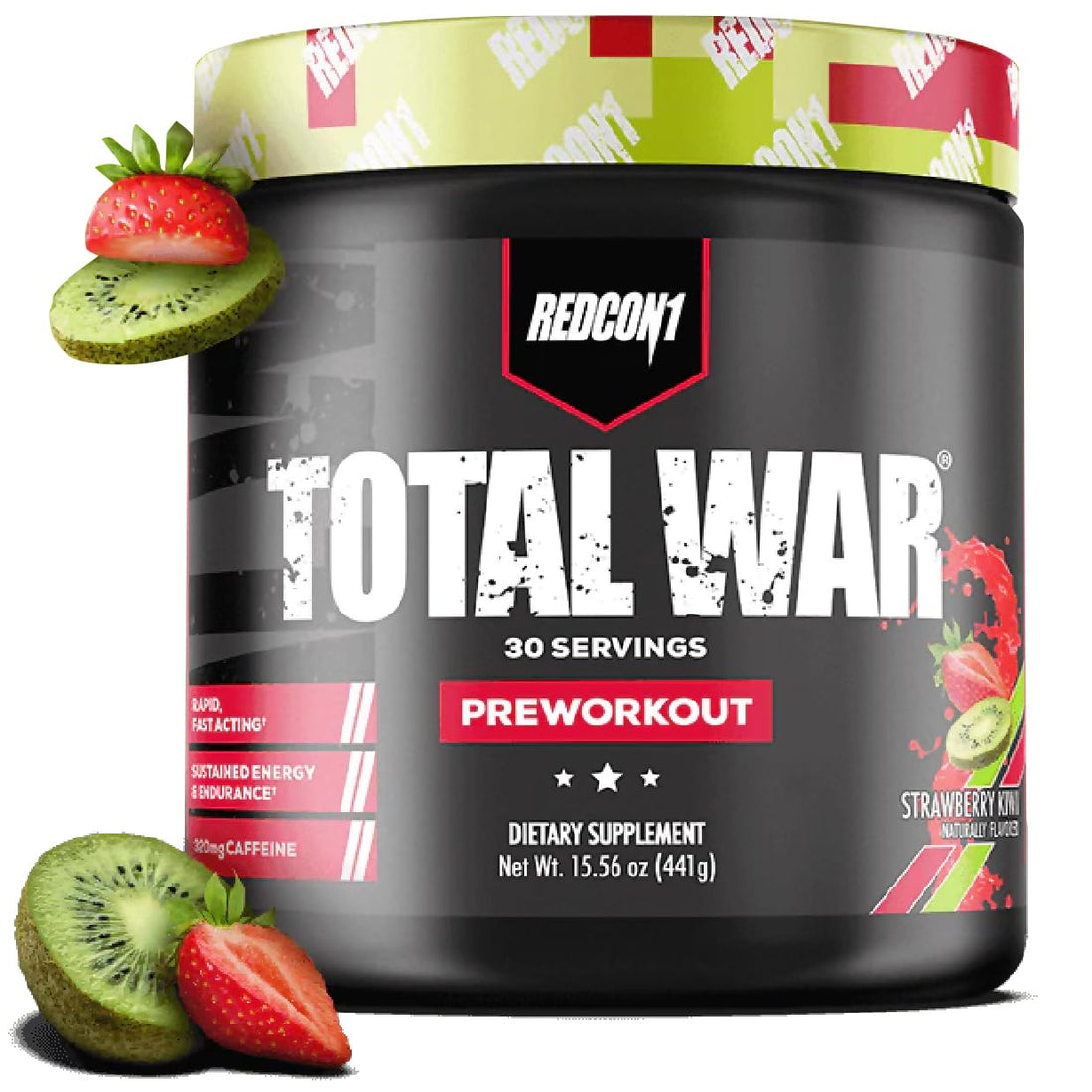 REDCON1 Total War Pre Workout - L Citrulline, Malic Acid, Green Tea Leaf Extract for Pump REDCON1 buy supplements canada