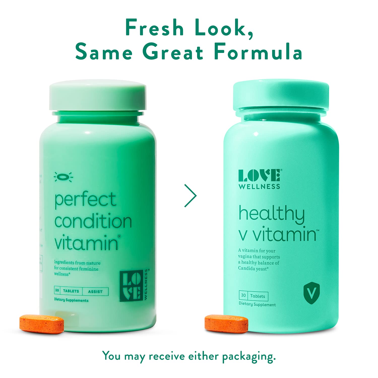 Love Wellness Women's Vaginal Health Supplement, Healthy V Vitamin | Maintains pH Balance, Gut Health Love Wellness buy supplements canada