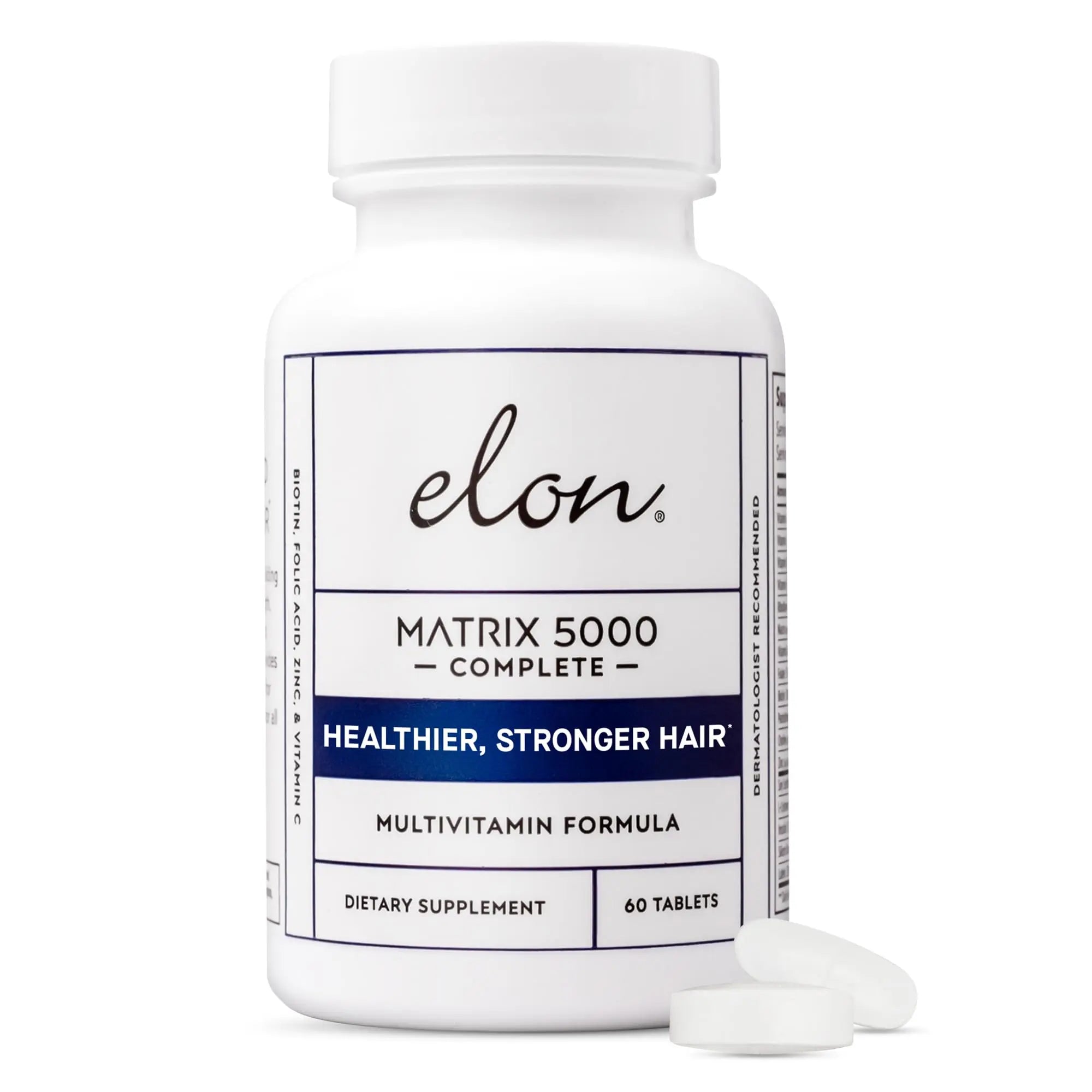 Elon Matrix 5000 Complete Multivitamin — Skin, Hair and Nail Growth Vitamins — Healthy Hair Growth Vitamins for Women & Men Elon buy supplements canada