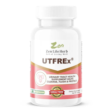 ZEN LIFE HERB UTFREx – Fast Acting - Promotes Urinary Tract Health Supports Healthy Immune and Urinary System, No Vitamins, Minerals, Prebiotics, Sugar, Plant-Based Supplement (60 Capsules) ZEN LIFE HERB buy supplements canada