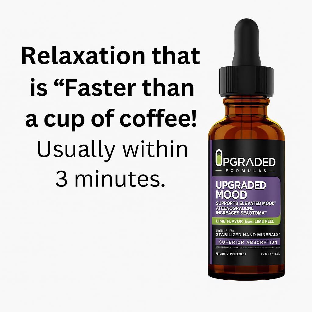 Upgraded Formulas Mood Support Supplement - Feel Calm and Uplifted All Throughout The Day, 2 fl oz Upgraded Formulas buy supplements canada