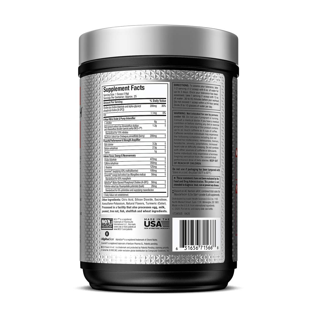 Pre Workout for Men & Women | MuscleTech Shatter Elite Pre-Workout | Preworkout Energy MuscleTech buy supplements canada