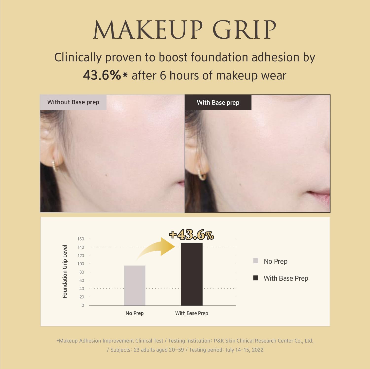 YUNJAC Base Prep Korean Primer (1.35 fl oz) – Silicone-Free Grip Makeup Base, Serum Texture for Radiant Skin, Long-Lasting Glow with Rice Ferment, Ceramide, Niacinamide, Squalane YUNJAC buy supplements canada