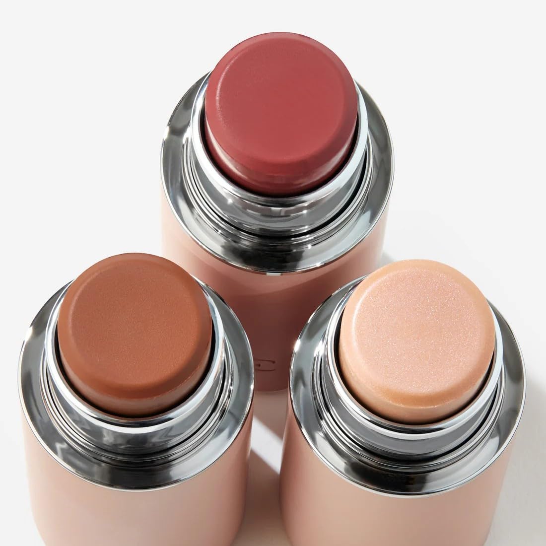 EarthsCure Glow Trio - 3 Piece Set: Bronzer, Blush, and Highlighter. Buildable Cream Sticks For a Luminous, Natural, and Youthful Look EarthsCure buy supplements canada