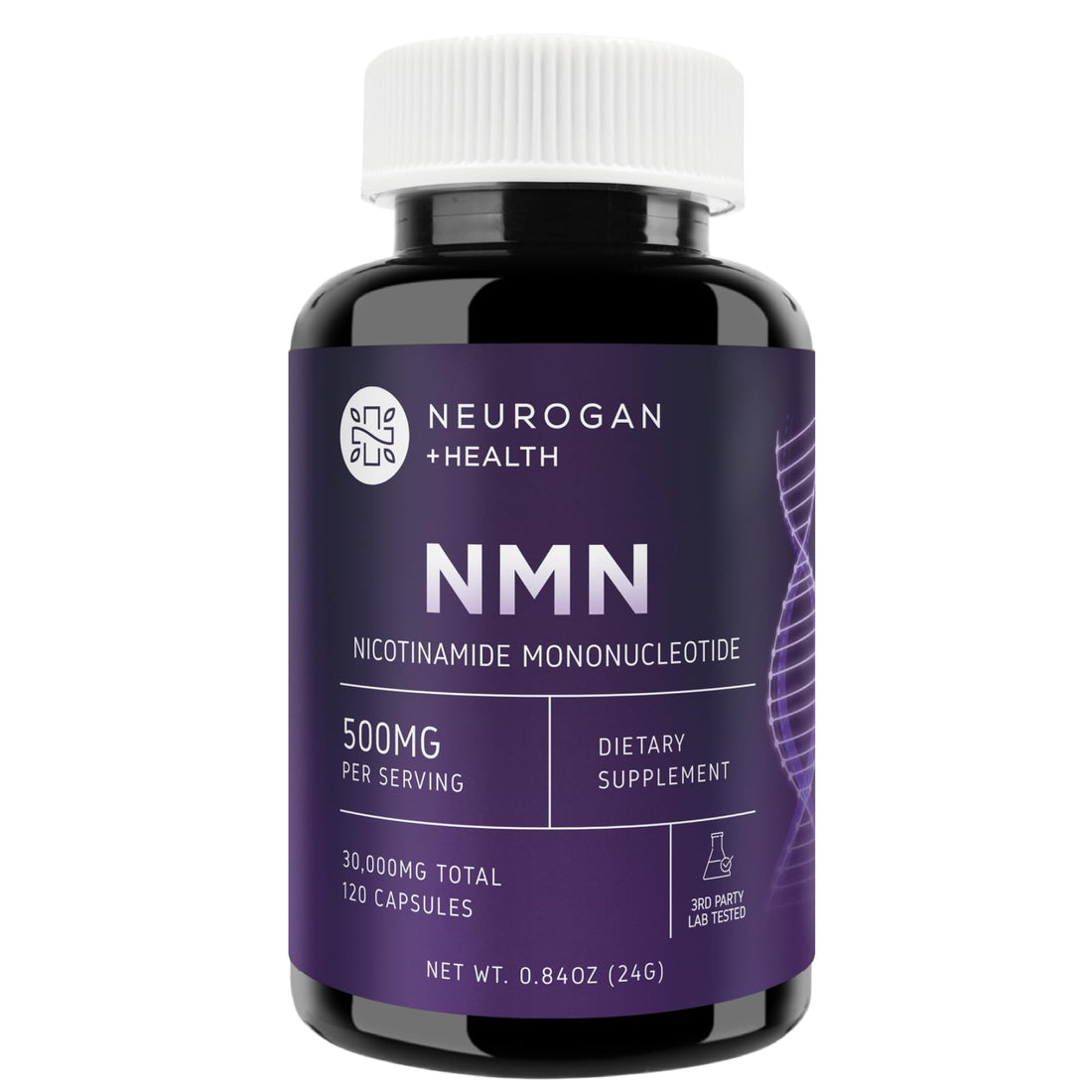 Neurogan Beta NMN (β-NMN) Supplement 500 mg per Serving, High Purity – NAD+ Precursor for Cellular Energy & Vitality – 120 Capsules (2-Month Supply) – Made in USA Neurogan buy supplements canada