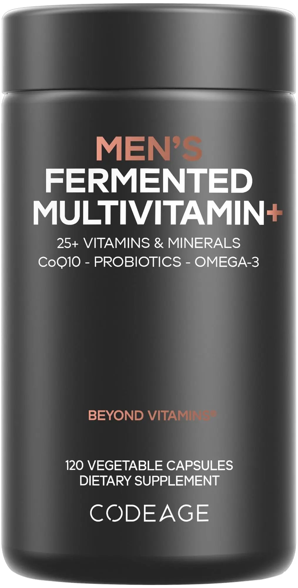 Codeage Men’s Daily Multivitamin – 25+ Essential Vitamins & Minerals, Organic Whole Foods, Probiotics, Omega-3, Zinc Codeage buy supplements canada