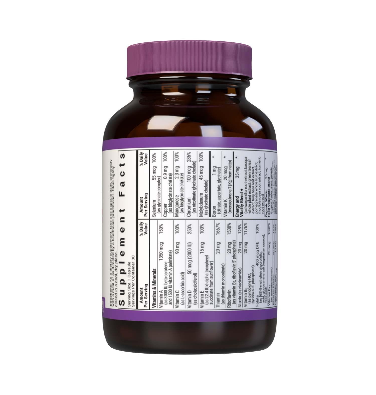 Bluebonnet Nutrition Maxi One Whole Food Multiple, Enzymes, Energy, Vitality, Gluten, Kosher, Soy & Dairy-Free, Vegetarian Friendly, Non-GMO, 30 Count BlueBonnet buy supplements canada