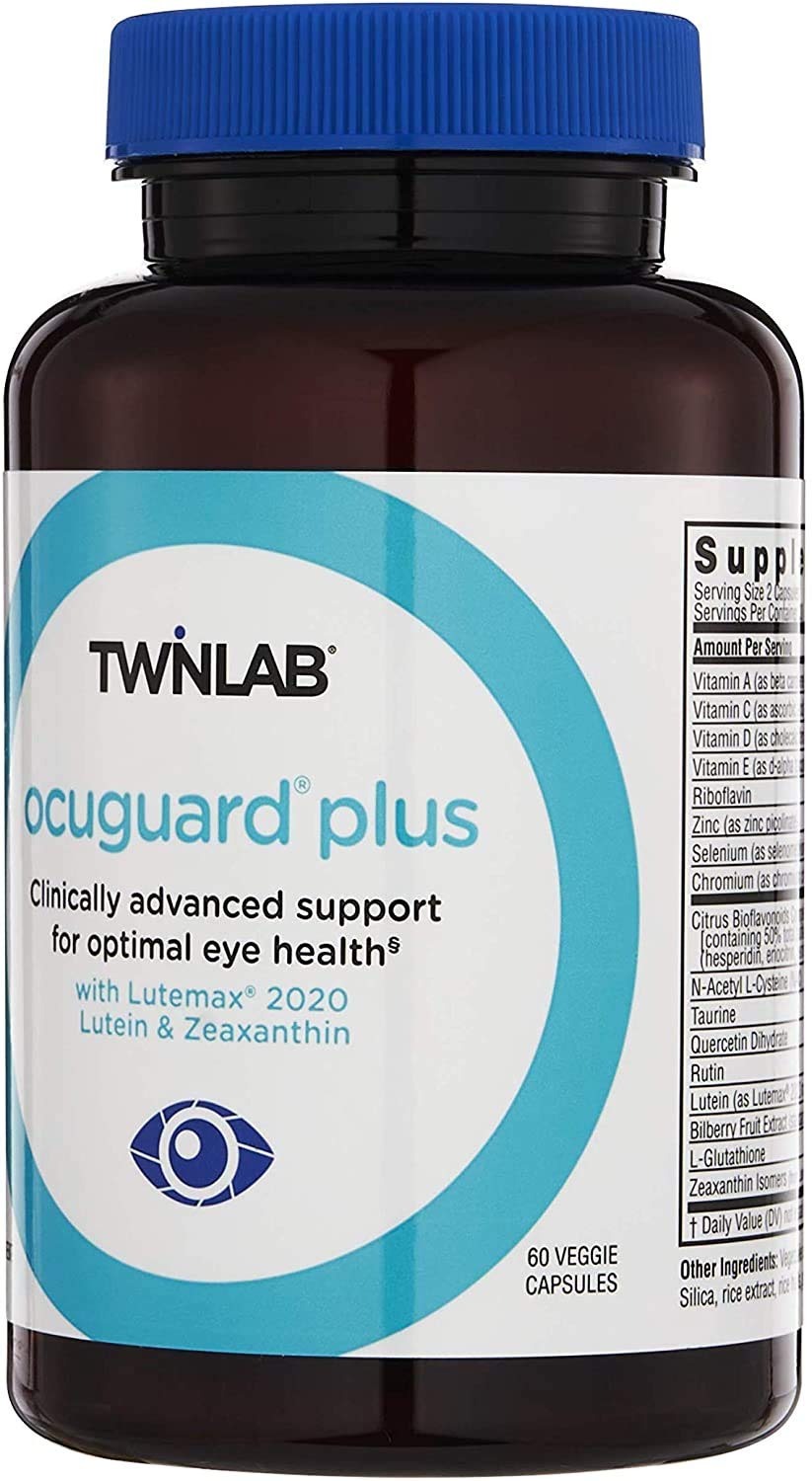 Twinlab Ocuguard Plus - Eye Supplement with Zinc, Vitamin A, C & D - 60 Veggie Capsules Twinlab buy supplements canada