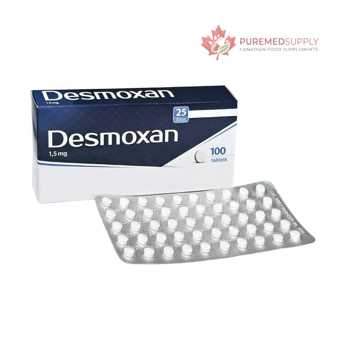 Aflofarm Desmoxan 1,5mg 100 Pills Tablets. Made in Poland. Polish Distribution,Polish Language. Aflofarm buy supplements canada