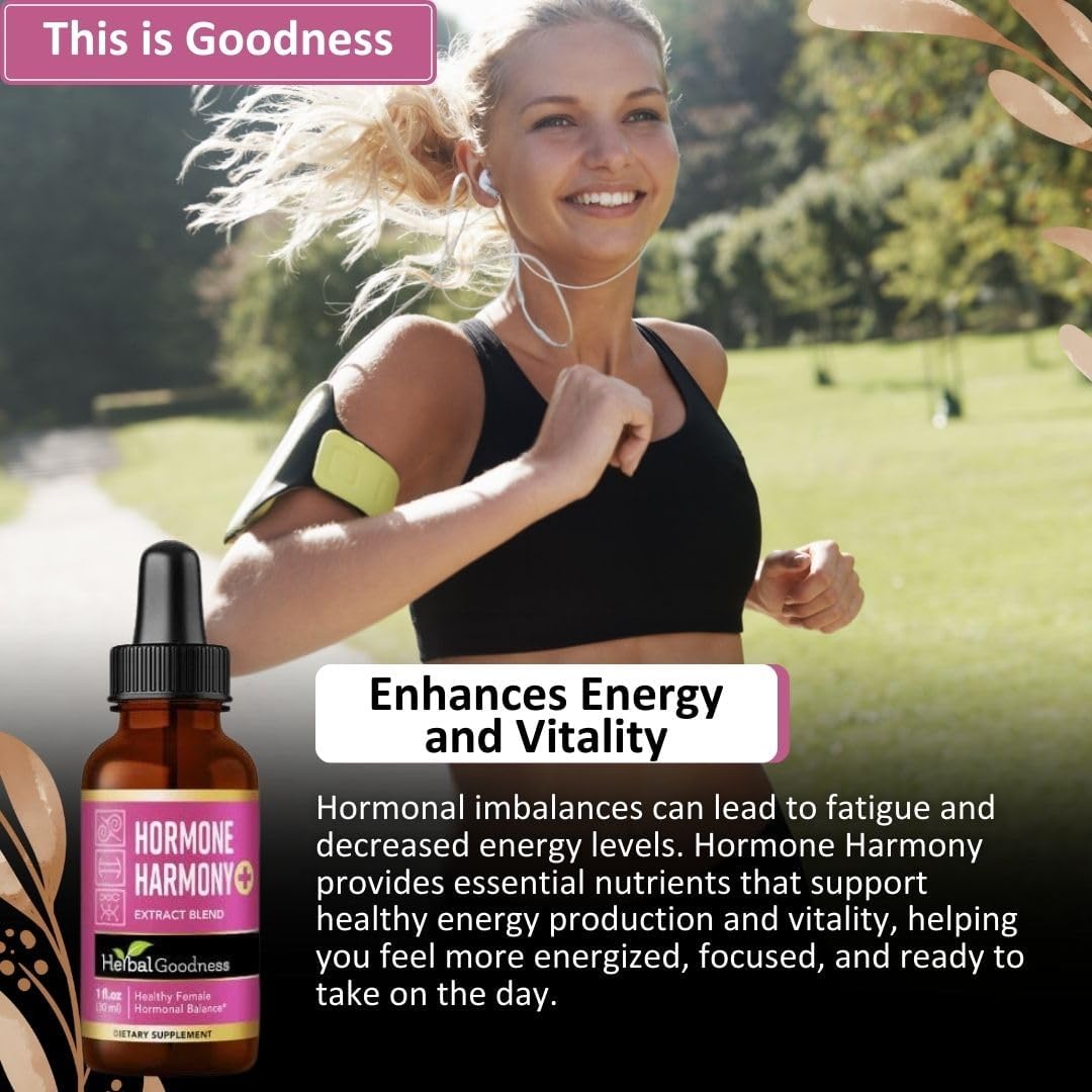 Herbal Goodness Female Support Supplement 1 Fl. oz – Natural Herbal Blend for Women’s Hormonal Health, Energy & Wellness – Adaptogenic Liquid Formula – Non-GMO, Gluten-Free – 1 Bottle Herbal Goodness buy supplements canada