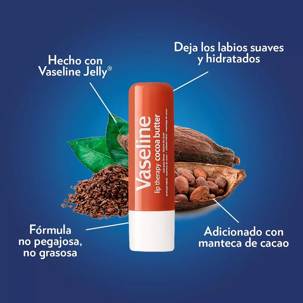 Vaseline Lip Therapy Cocoa Butter Twin Pack Vaseline buy supplements canada