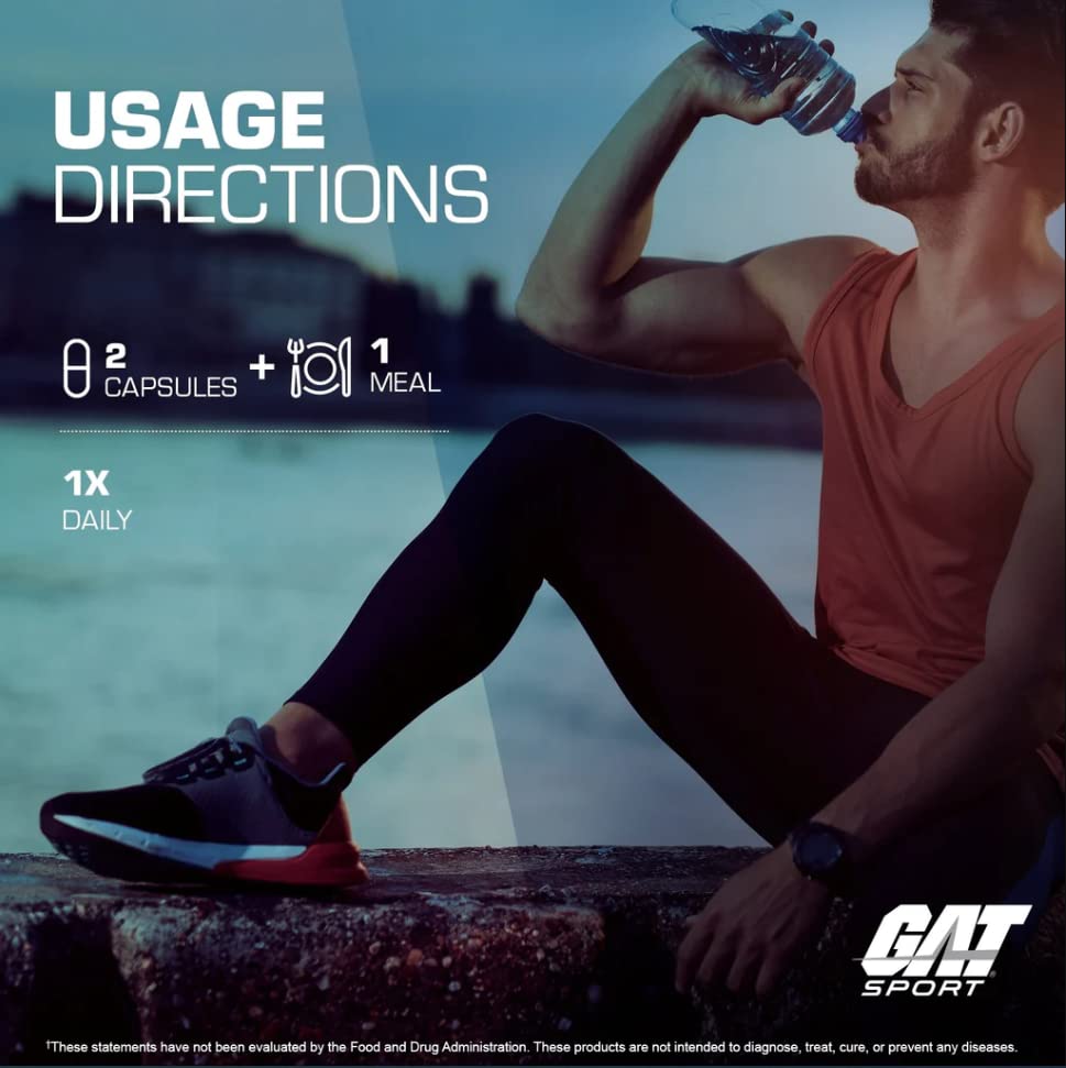 GAT SPORT Men's Multi + Test, Premium Multivitamin Tablets (60 Count) GAT SPORT buy supplements canada