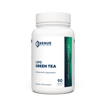 Renue By Science Green Tea Extract | High Strength Liposomal Supplement | 90 Capsules - 75mg Green Tea per Serving | Non-GMO | Made in The USA & Third-Party Tested Renue By Science buy supplements canada