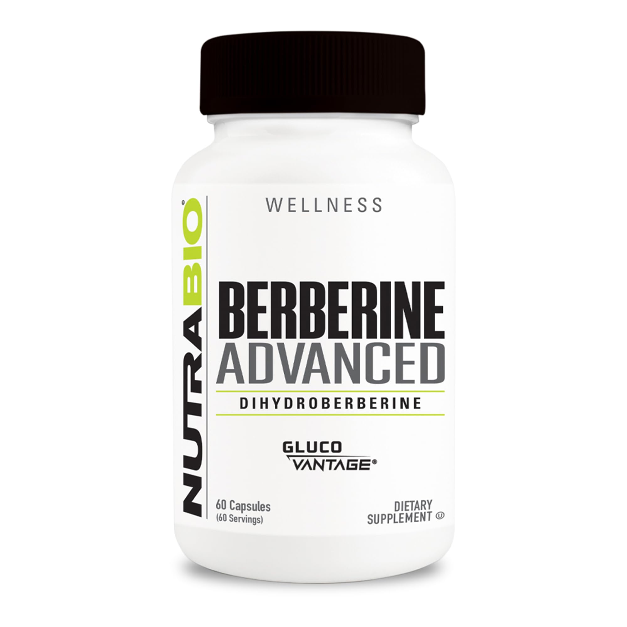 NutraBio Berberine Advanced Supplement (Dihydroberberine), 200 mg - Provides Advanced Absorption Carbohydrate Tolerance Support, 60 Caps NutraBio buy supplements canada