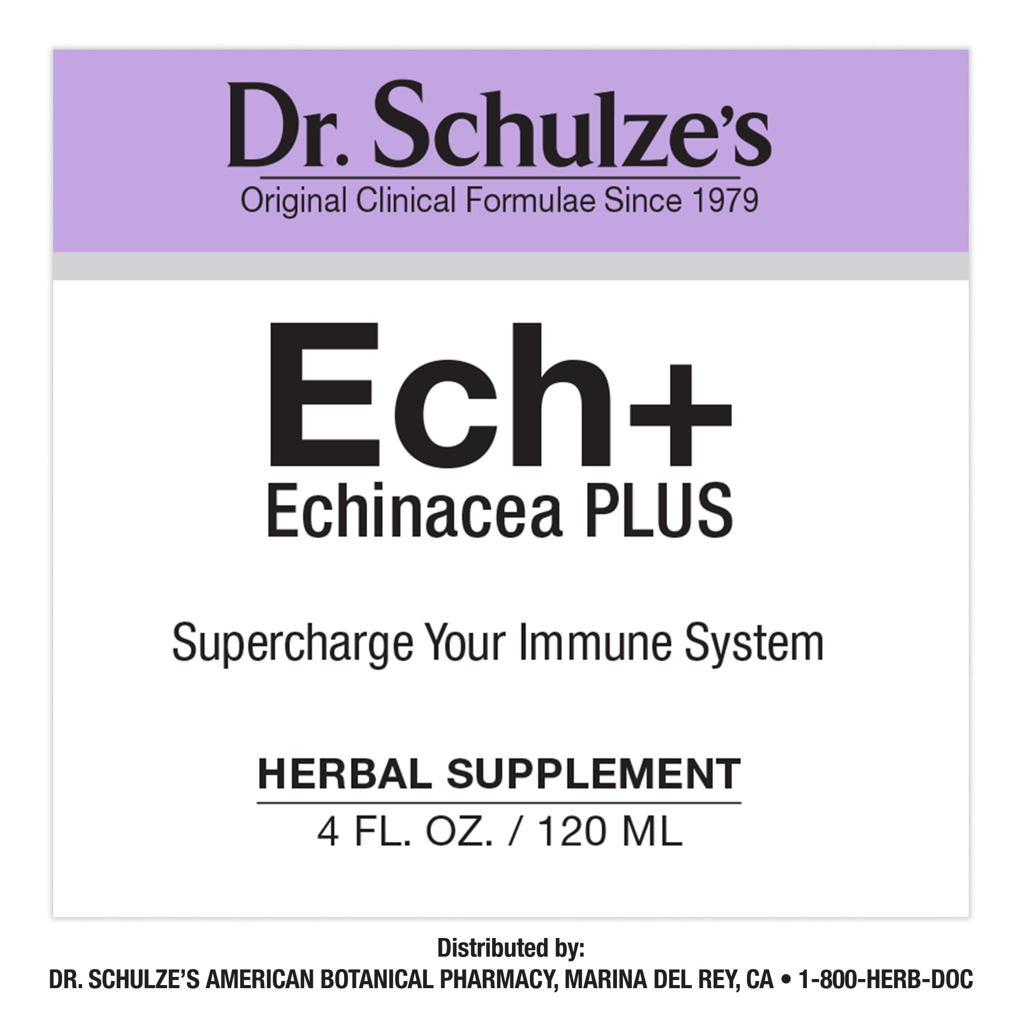 Dr. Schulze's Echinacea Plus | Echinacea Root and Seed | All Organic Extract | Gluten-Free Dr. Schulze's buy supplements canada